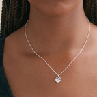 Mini Letter Silver J Charm