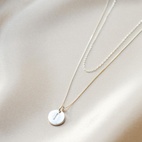 Mini Letter Silver J Charm