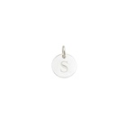 Mini Letter Silver Pendant S