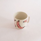 Kaffeetasse 25 ml Banane rosa