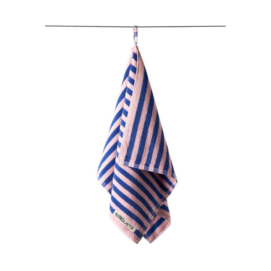 Handtuch Naram 50 x 80 cm blau/rosa