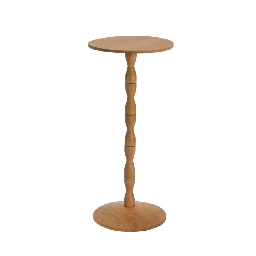 Pedestal Oak Table