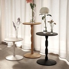 Pedestal Oak Table