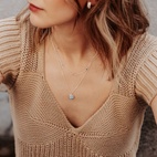 Halsband Minimalistica Hammered