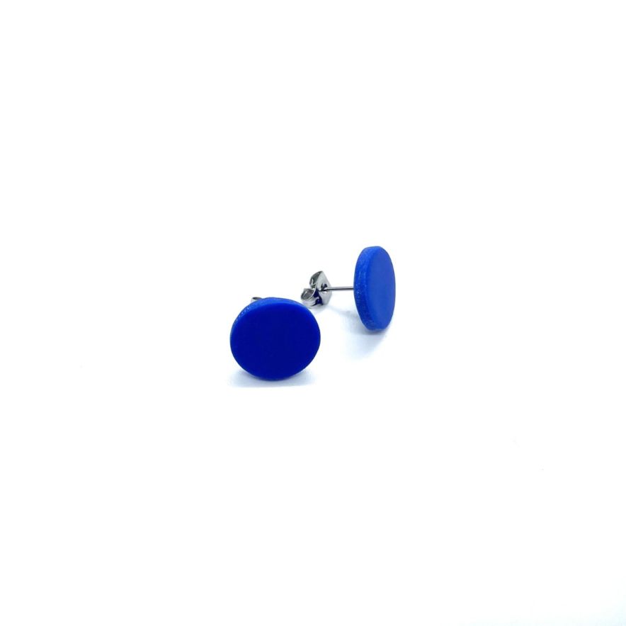 Örhängen Studs Blå