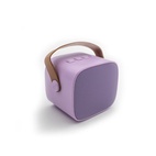Kaiutin ja mikrofoni, violetti