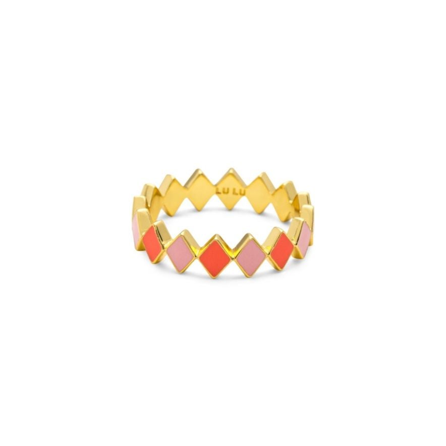 Ring Confetti Rosa st.17