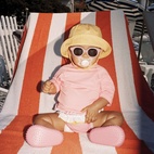 Solglas IZIPIZI Kids # C Pastel Pink