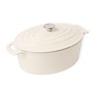 Gjutjärnsgryta Granberg oval 6L Cream