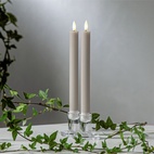 LED-stearinlys, 2-pak