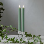 LED-stearinlys, 2-pak