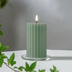 Blockljus 7,5x15cm LED Grön