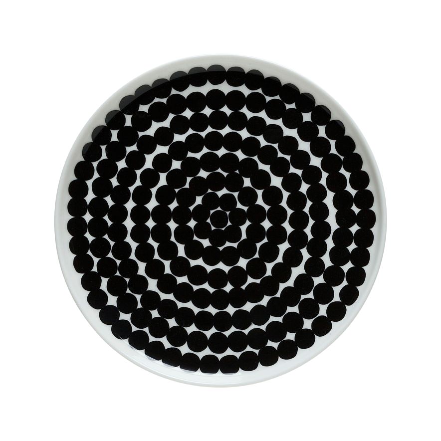 Tallrik 20cm Räsym. Stor prick